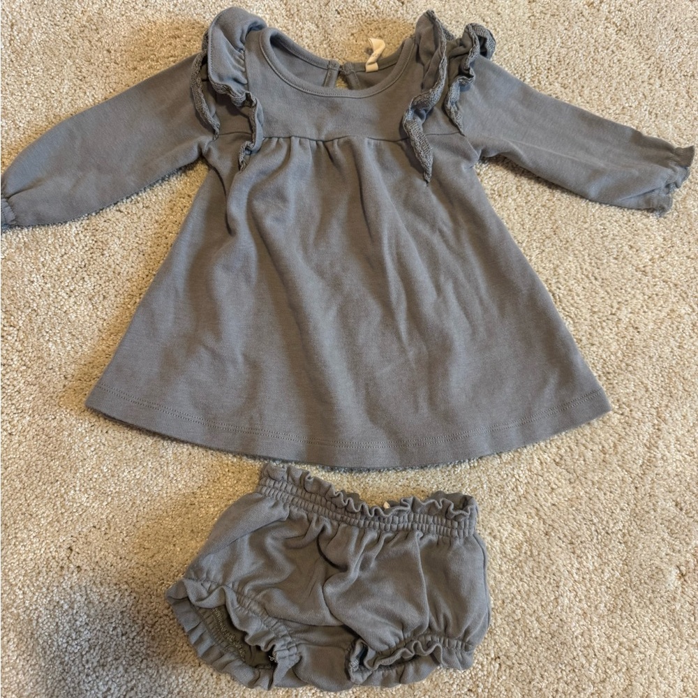 Quincy Mae 3-6 month dress w/ bloomers